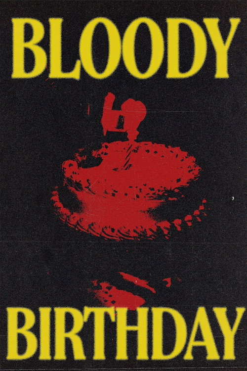 Bloody Birthday (2024) poster