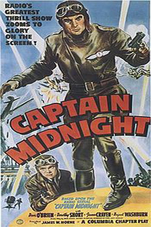 Captain Midnight (1954) poster