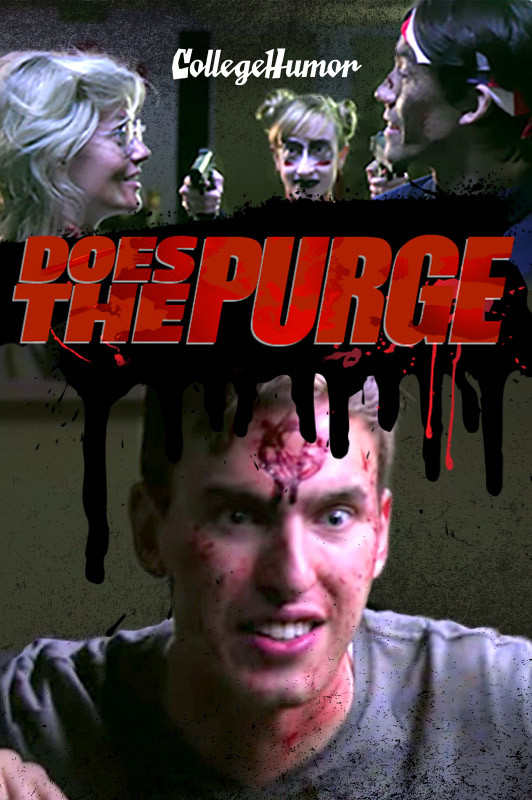 CollegeHumor Does the Purge (2016) poster