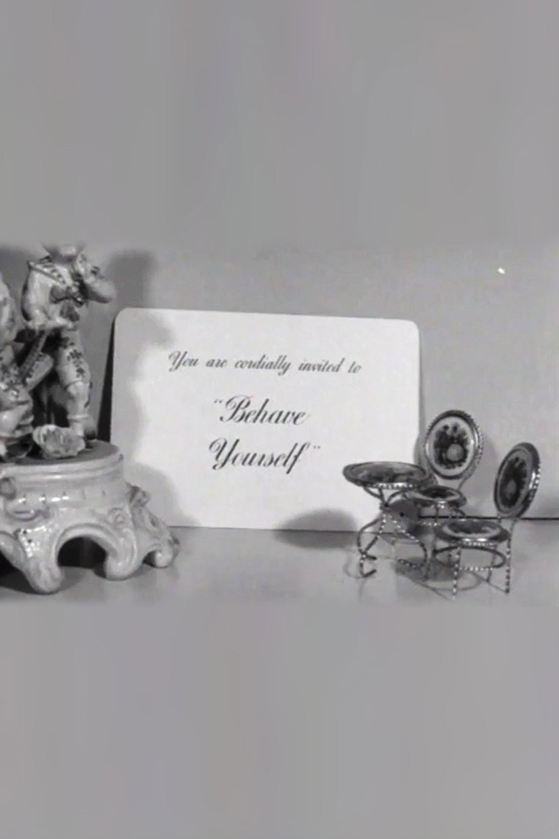 Behave Yourself (1962) poster