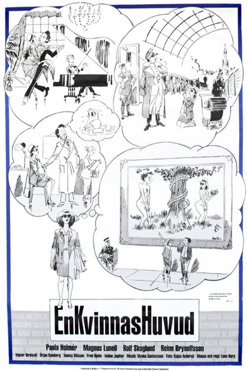 En kvinnas huvud (1997) poster
