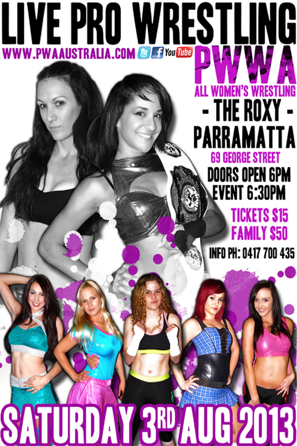 PWWA Champions United (2013) poster