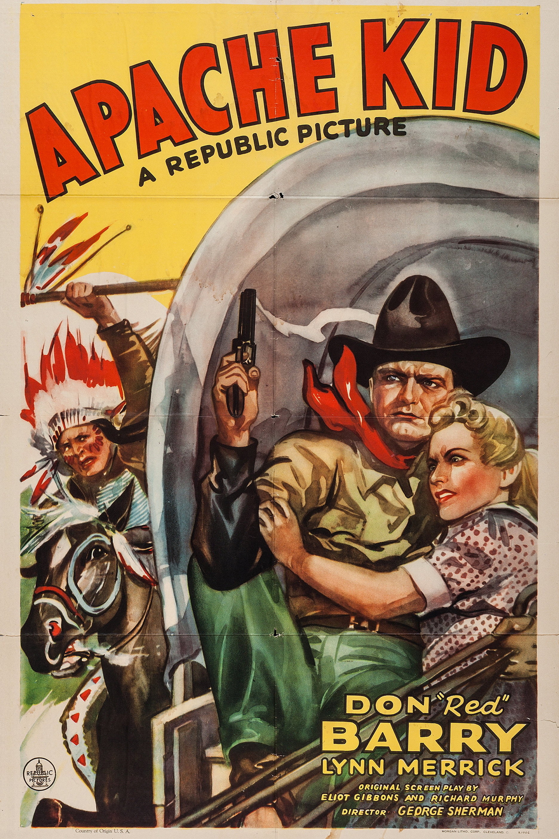 The Apache Kid (1941) poster