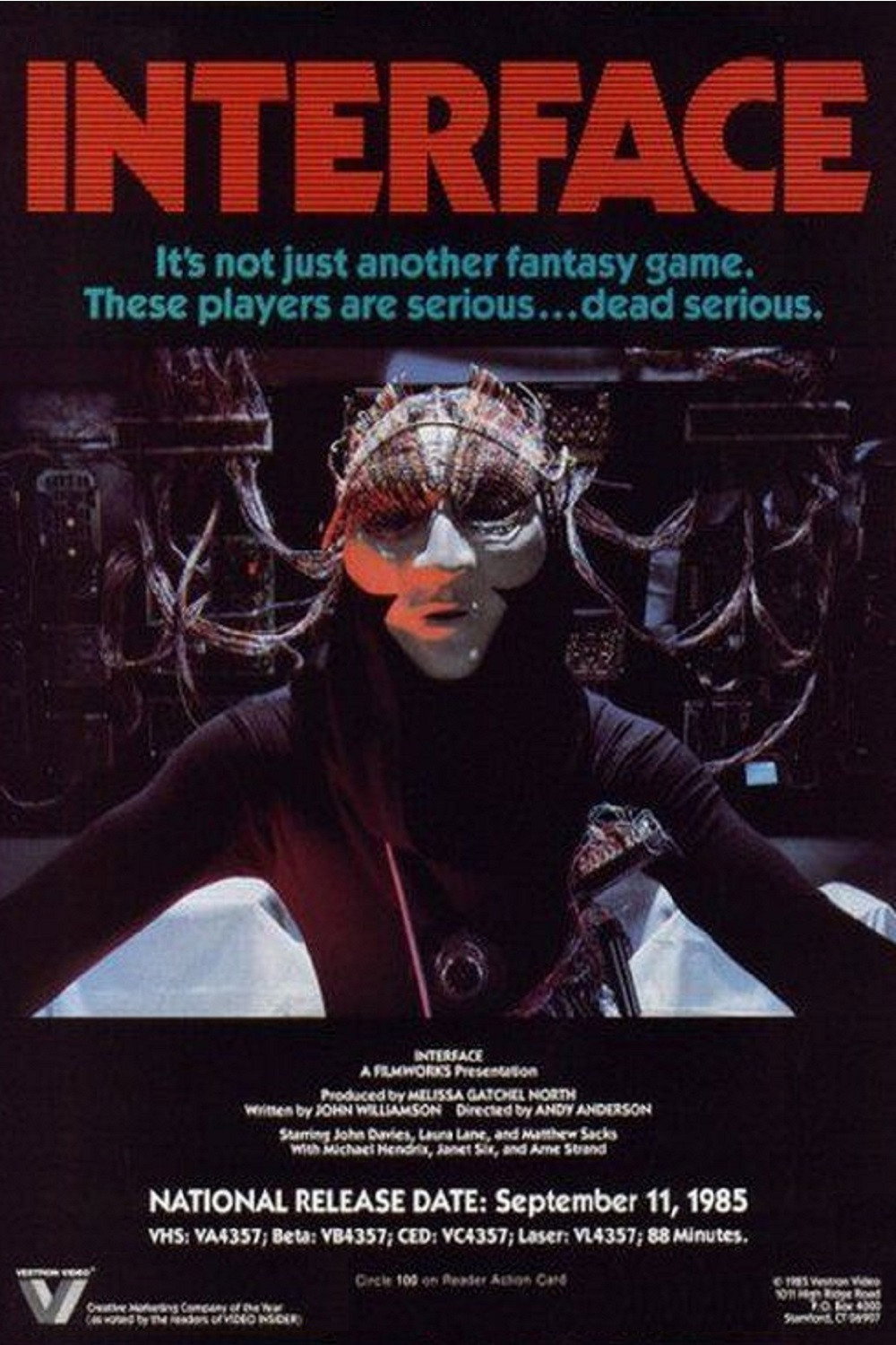 Interface (1985) poster