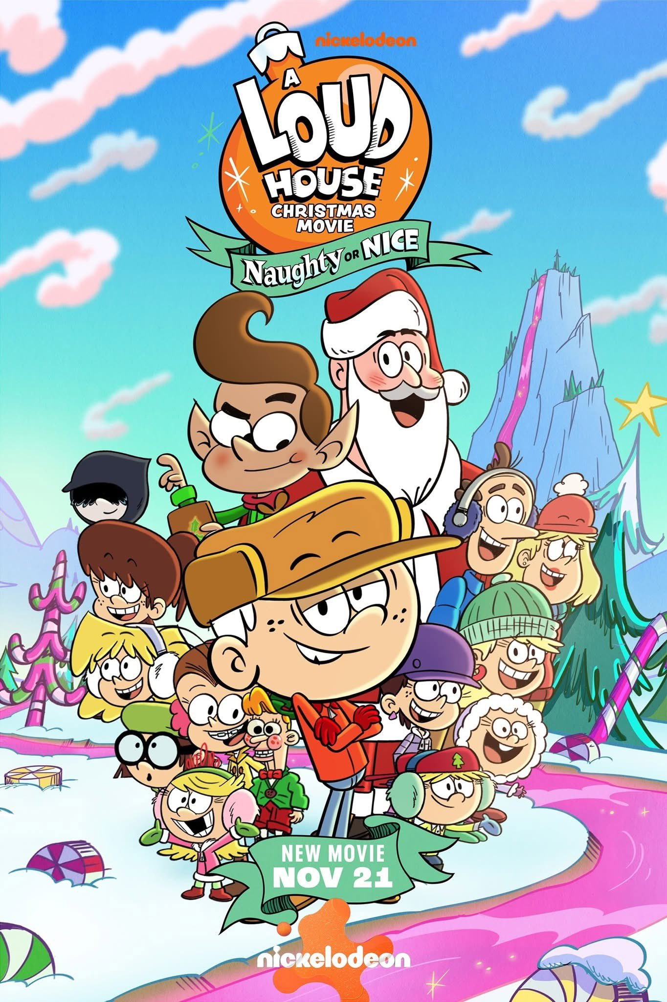 A Loud House Christmas Movie: Naughty or Nice (2025) poster