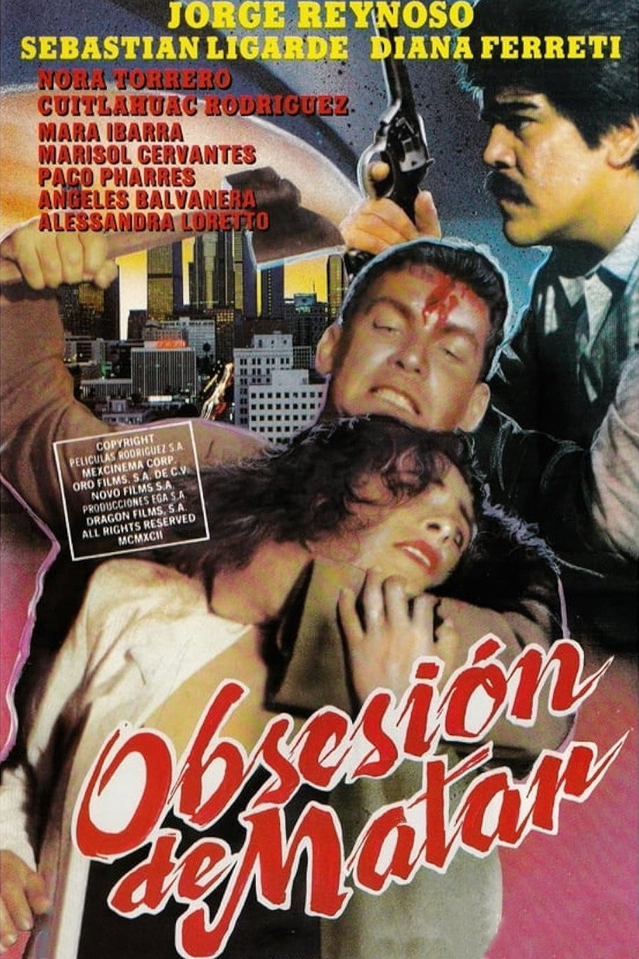 Obsession to Kill (1993) poster
