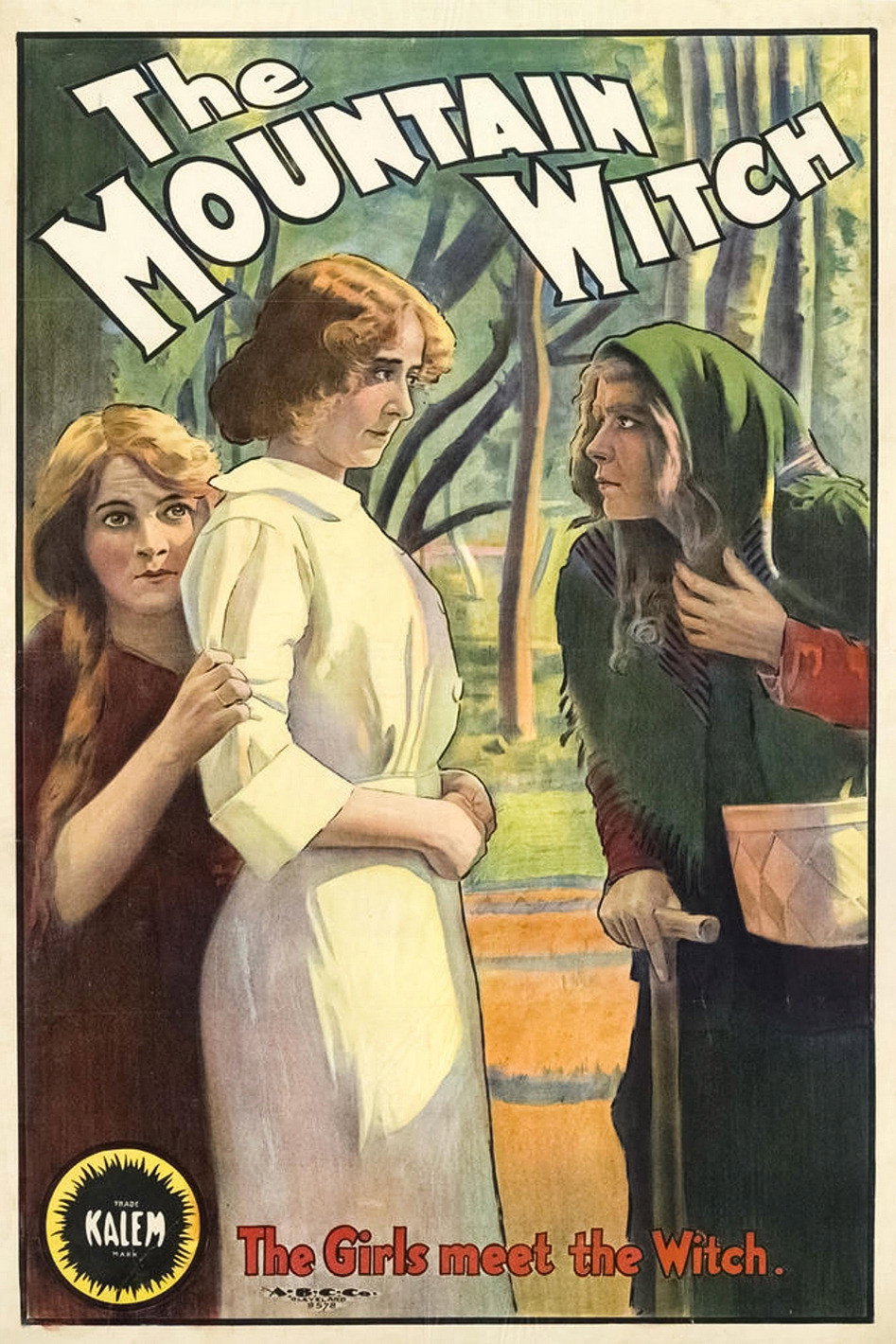 The Mountain Witch (1913) poster