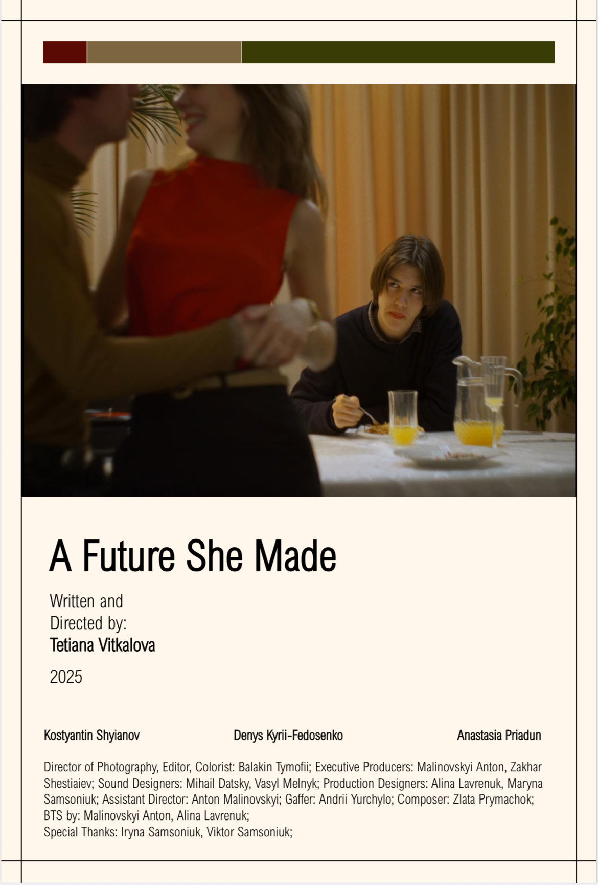 A Future She Made (2025) poster