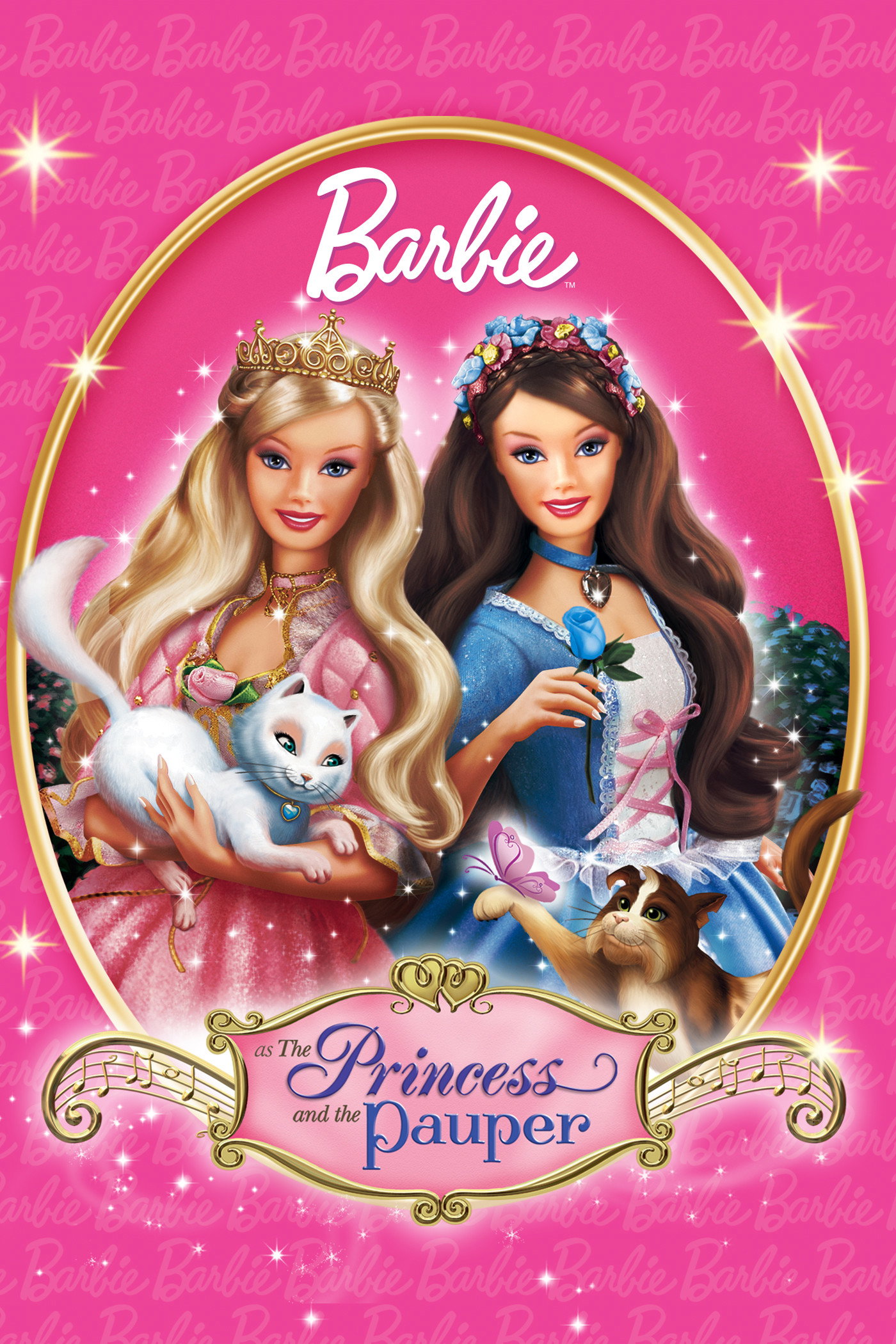 Barbie as The Princess & the Pauper (2004) poster
