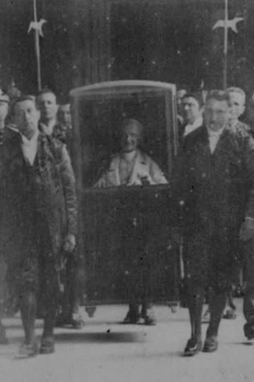 Pope Leo XIII Carried through the Vatican Loggia on His Way to the Sistine Chapel (1898) poster