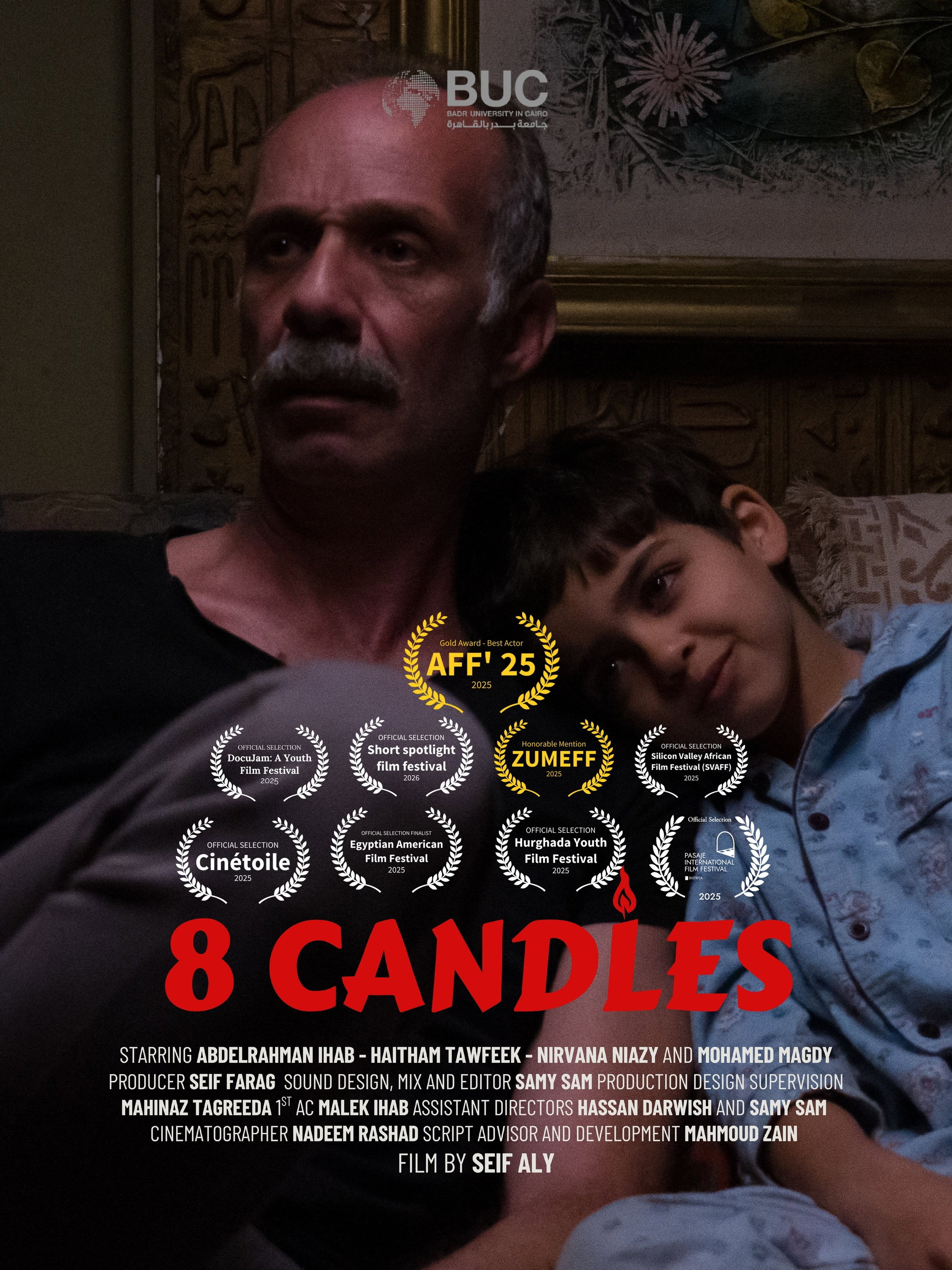 8 Candles (2025) poster