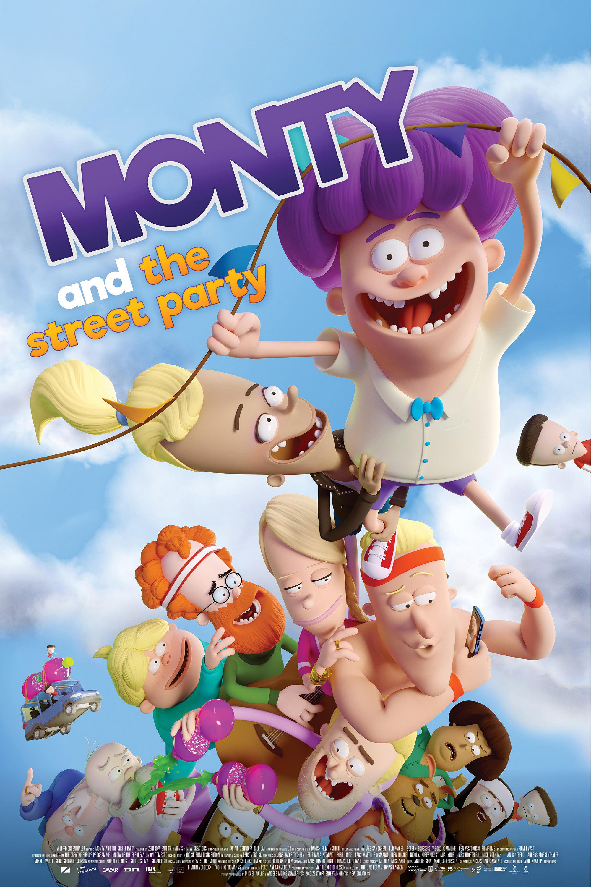 Monty and the Street Party (2019) poster