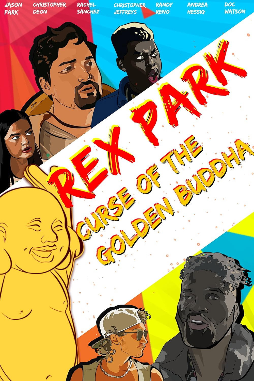 Rex Park: Curse of the Golden Buddha (2021) poster