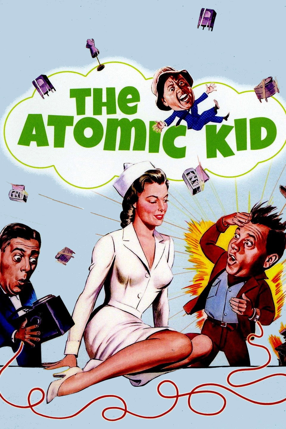 The Atomic Kid (1954) poster