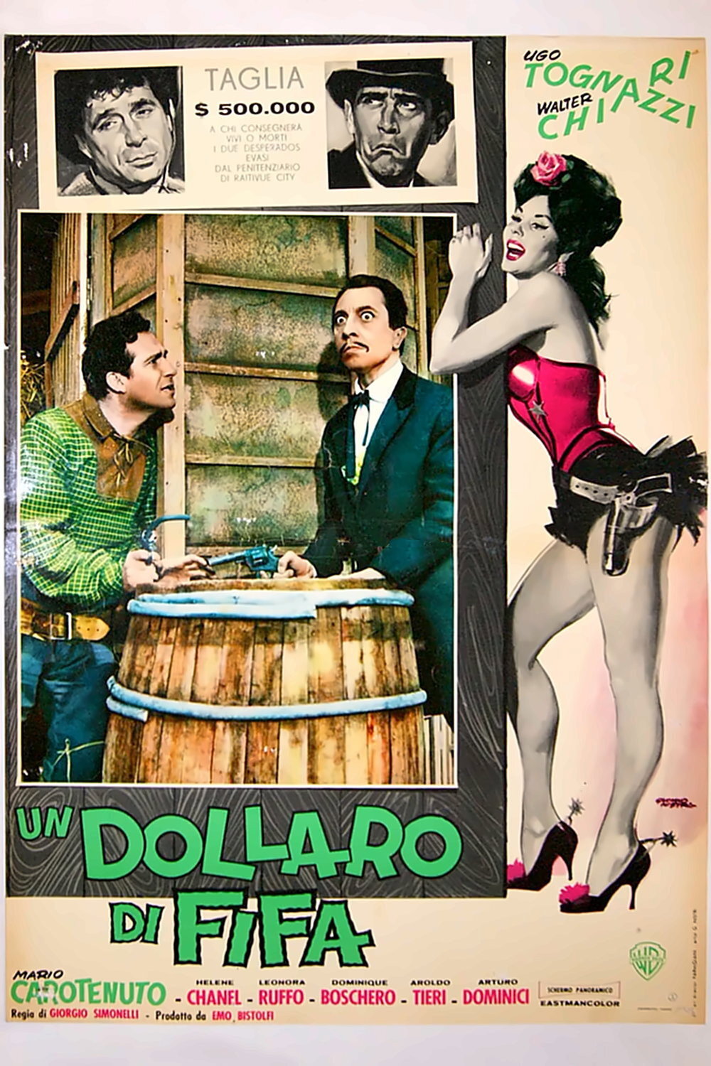 Un dollaro di fifa (1960) poster