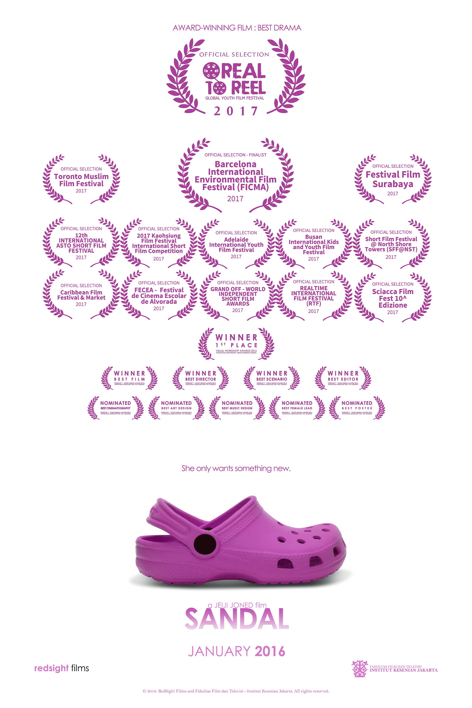 Sandal (2016) poster
