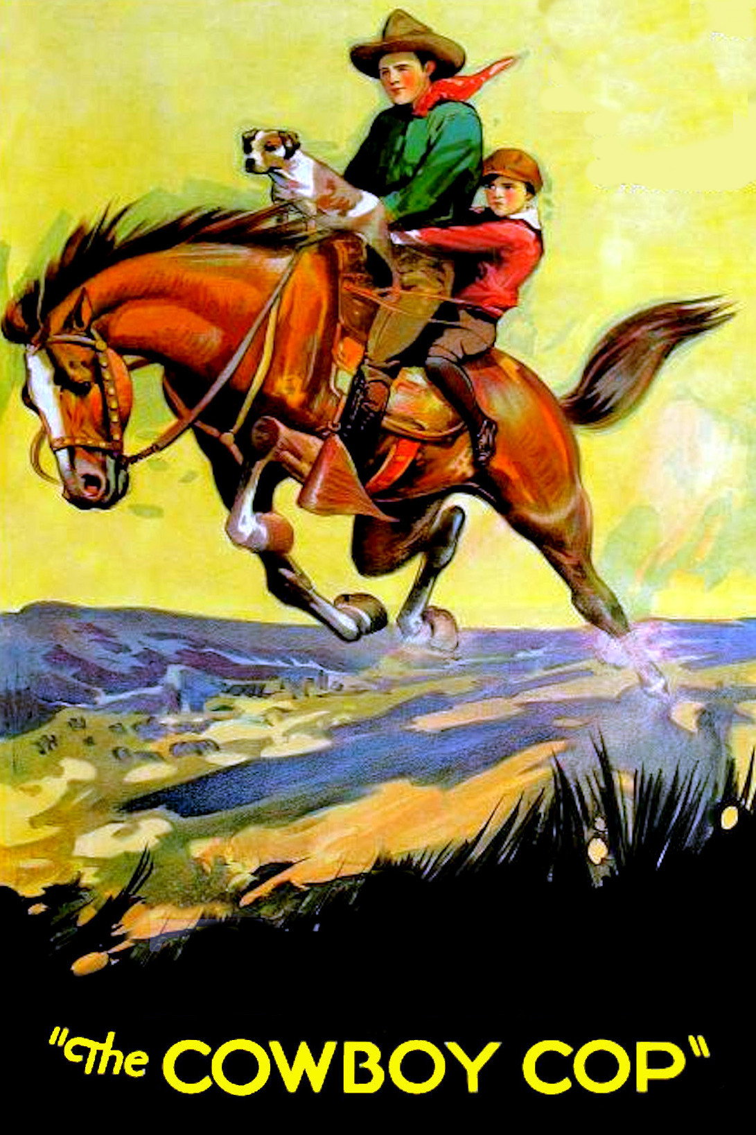 The Cowboy Cop (1926) poster