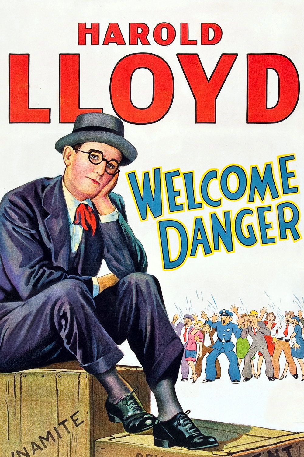 Welcome Danger (1929) poster