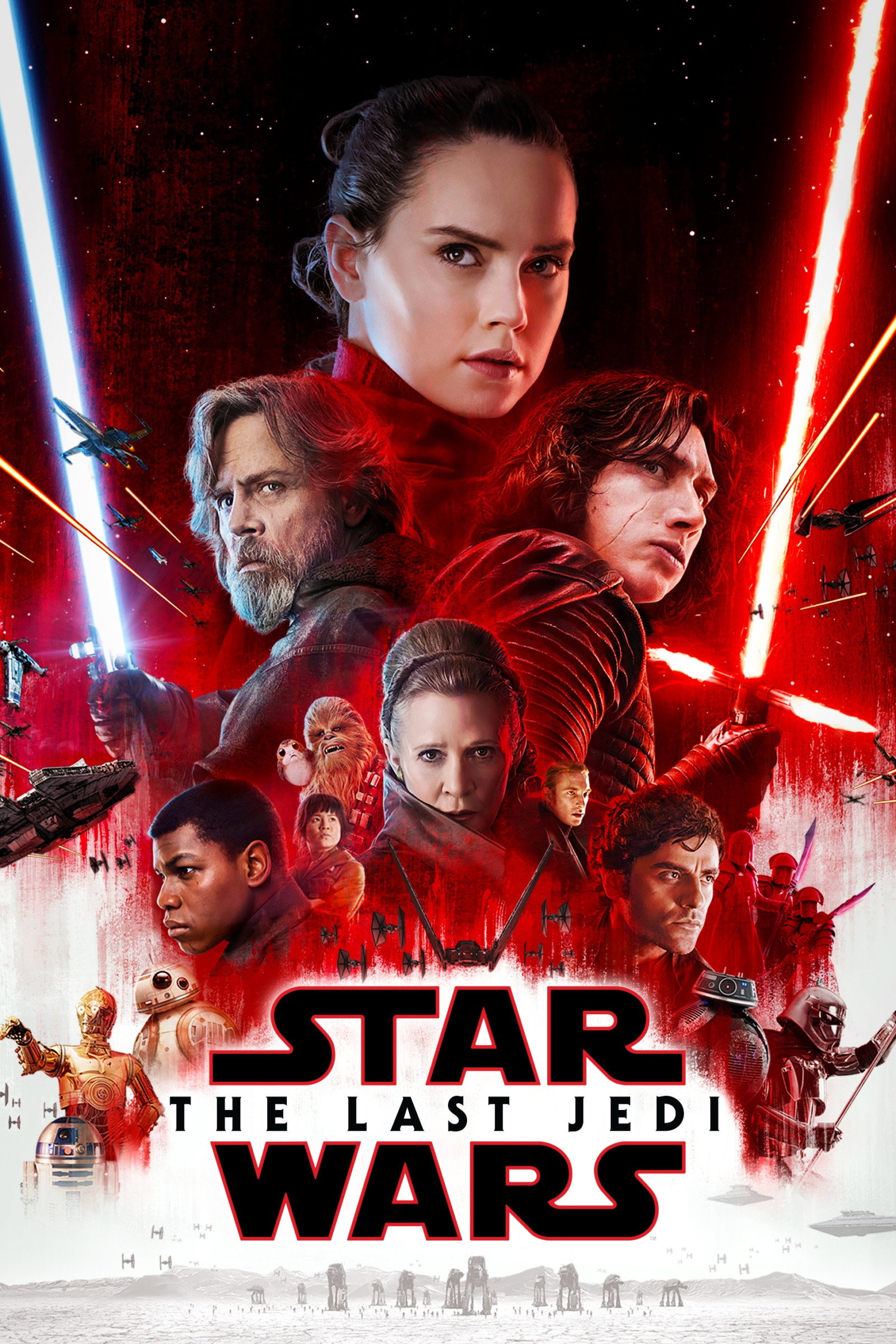 Star Wars: The Last Jedi (2017) poster