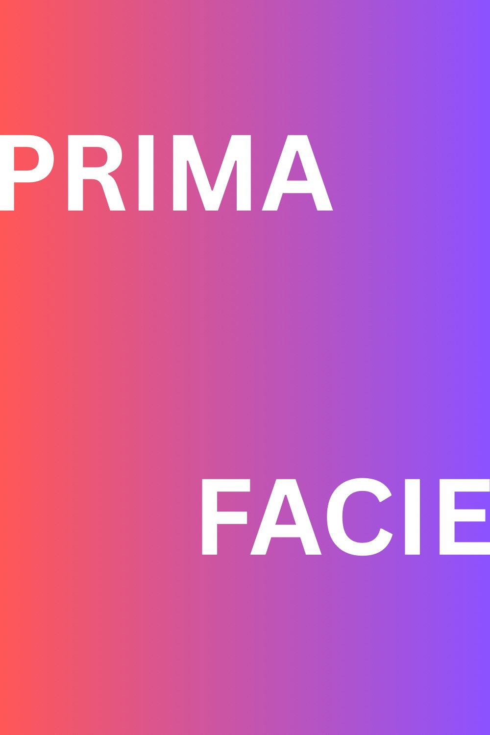 Prima Facie (2026) poster