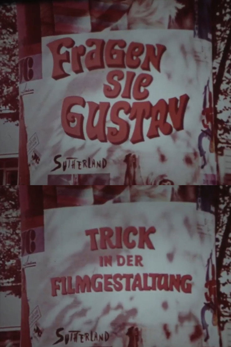 Ask Gustav (1968) poster
