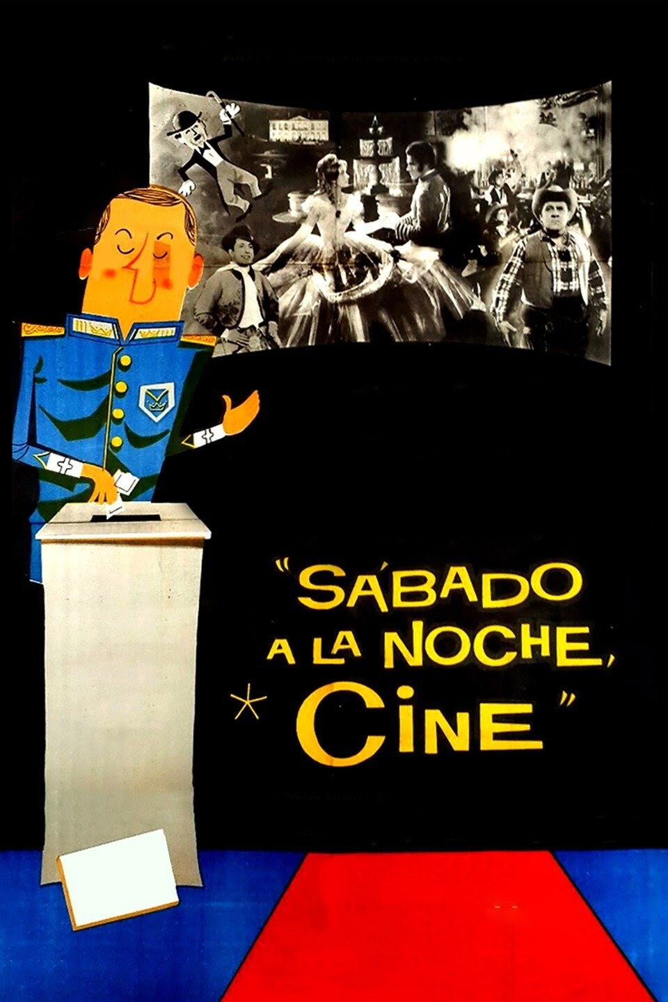 Saturday Night, Cinema (1960) poster