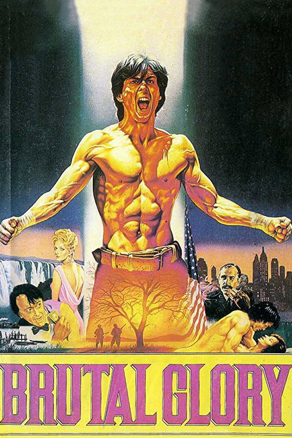 Brutal Glory (1989) poster