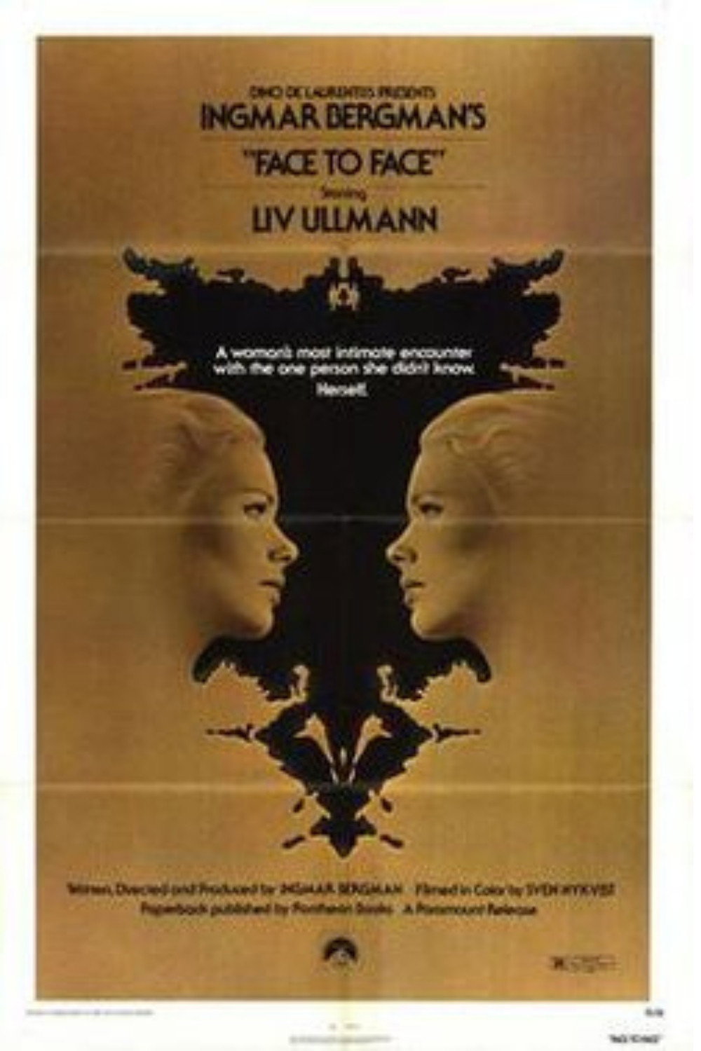 Face to Face (1976) poster