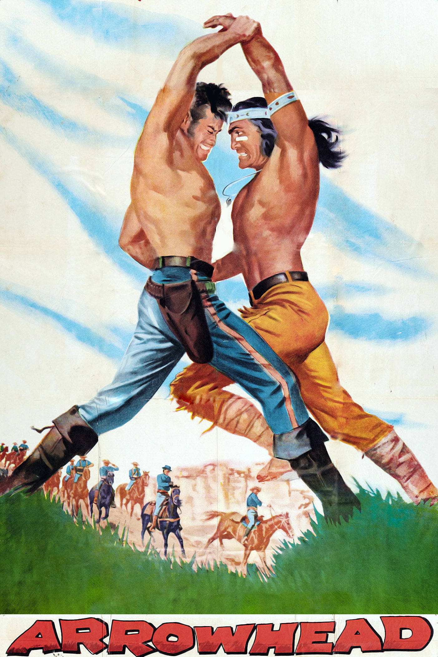 Arrowhead (1953) poster