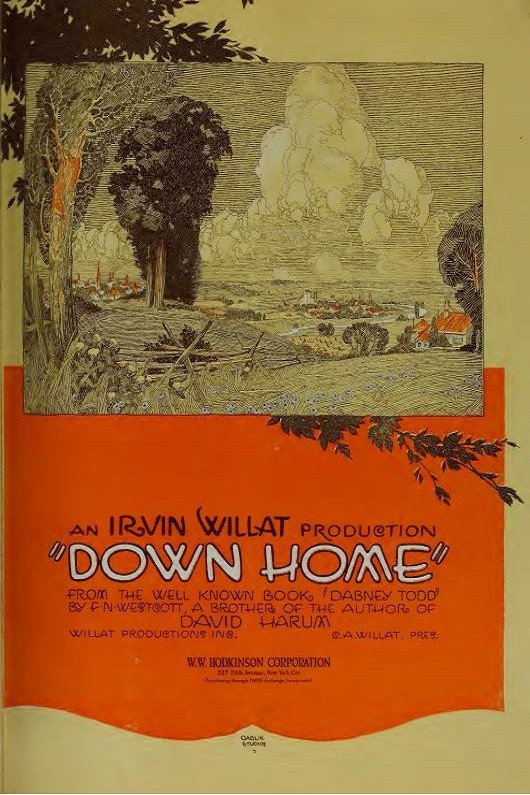 Down Home (1920) poster