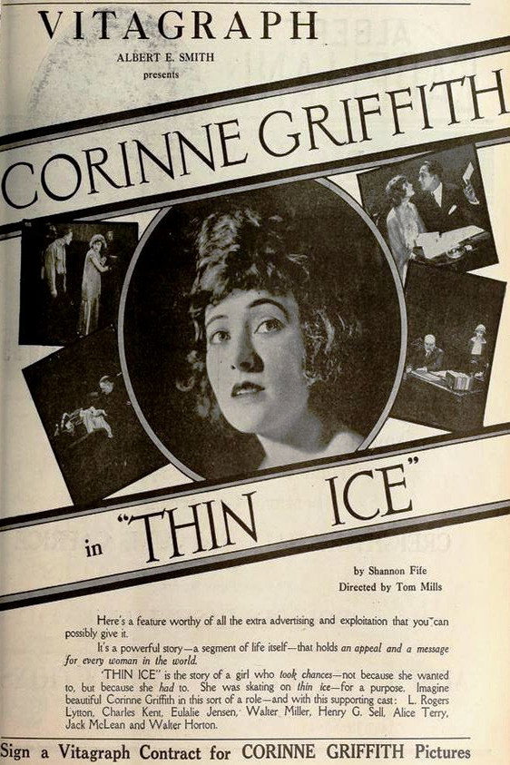 Thin Ice (1919) poster