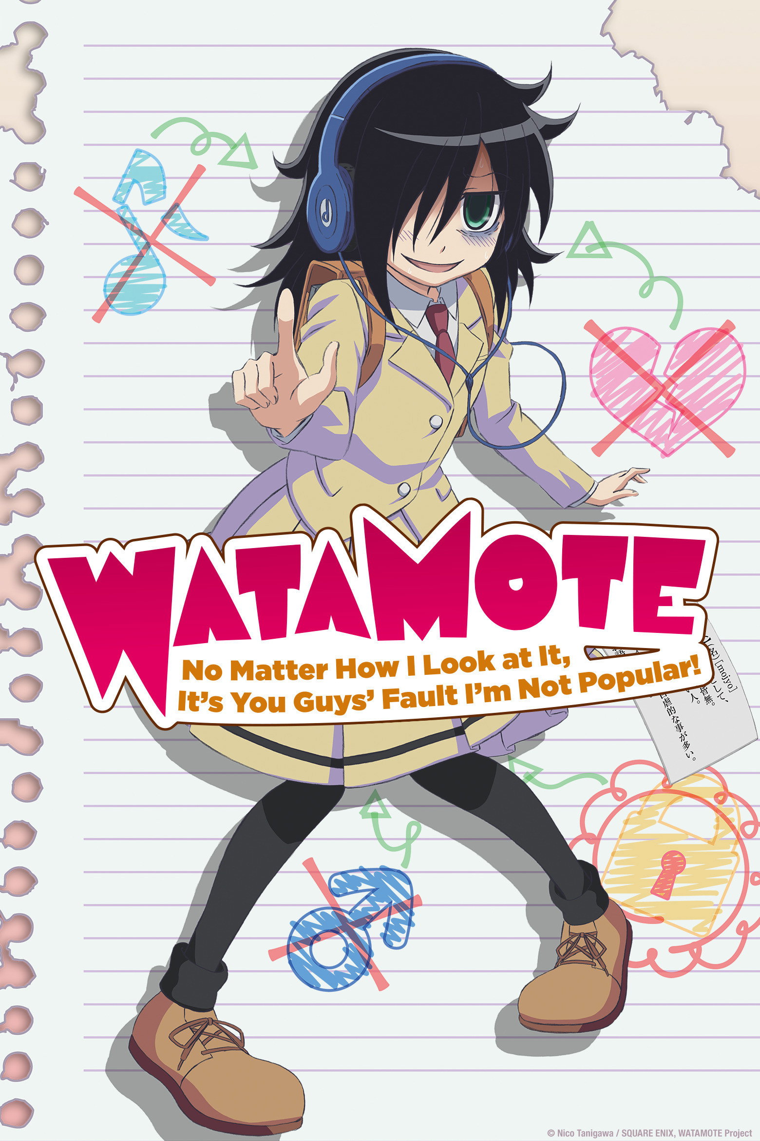 WATAMOTE ~No Matter How I Look at It, It's You Guys Fault I'm Not Popular!~ (2013) poster