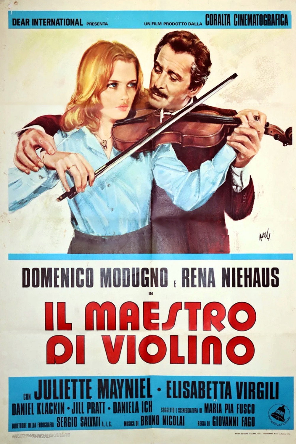 Il maestro di violino (1976) poster