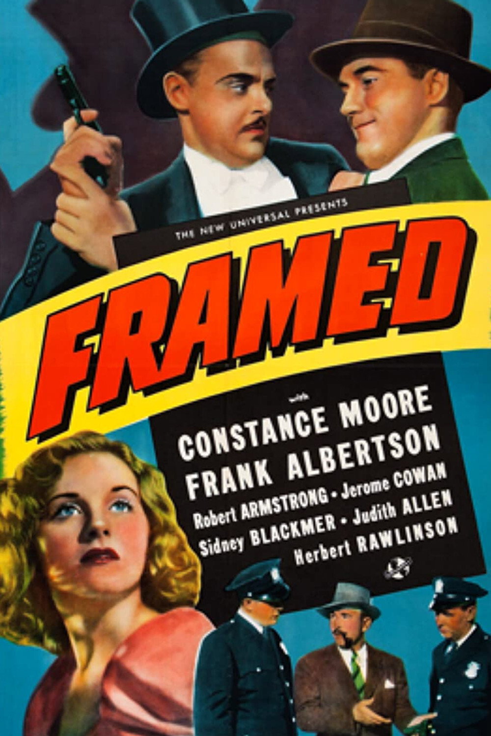 Framed (1940) poster