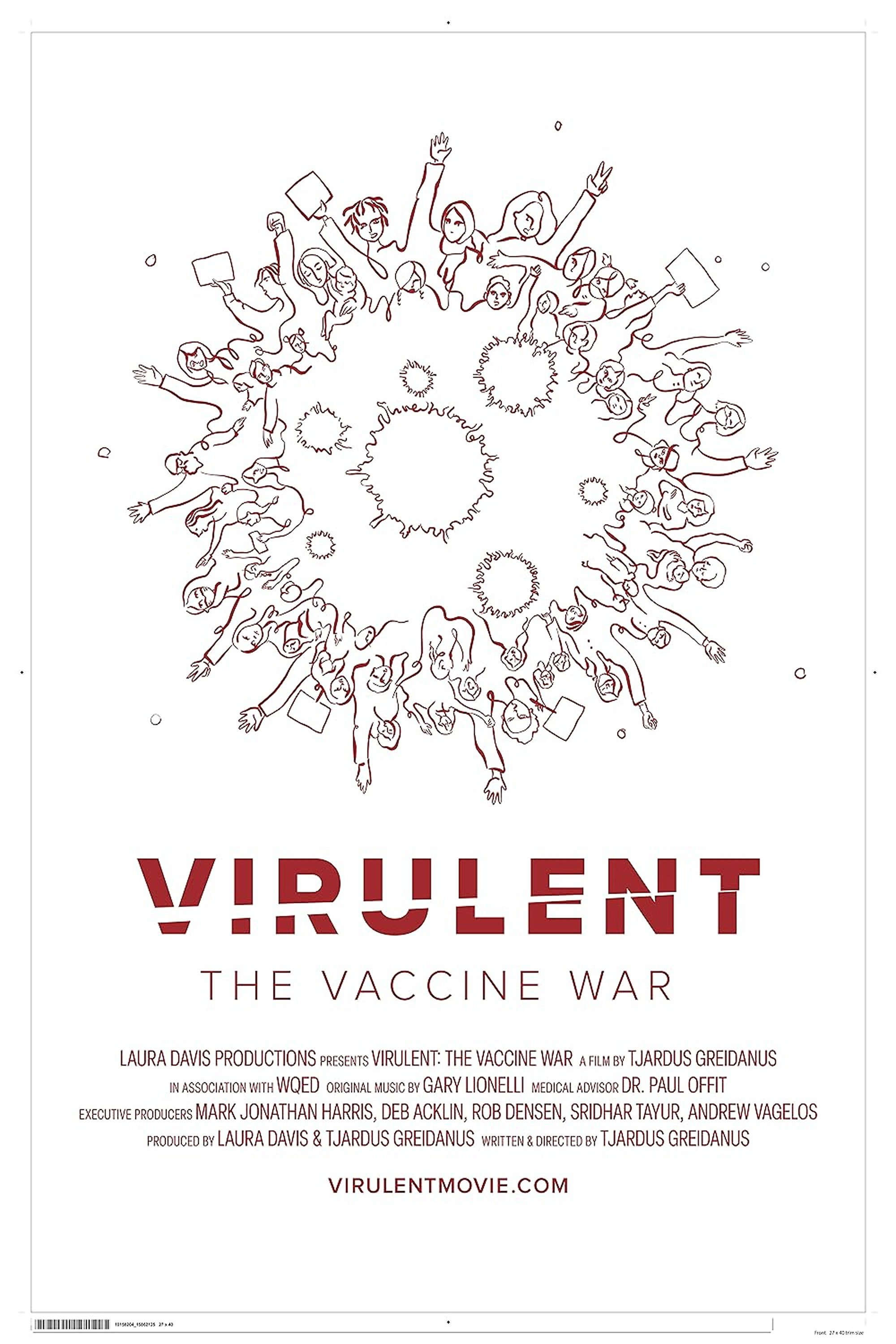 Virulent: The Vaccine War (2022) poster