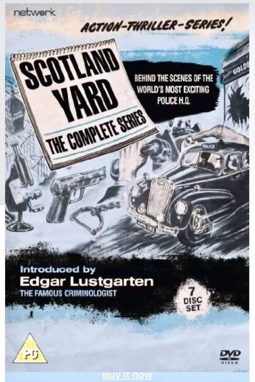 Scotland Yard (1953) poster