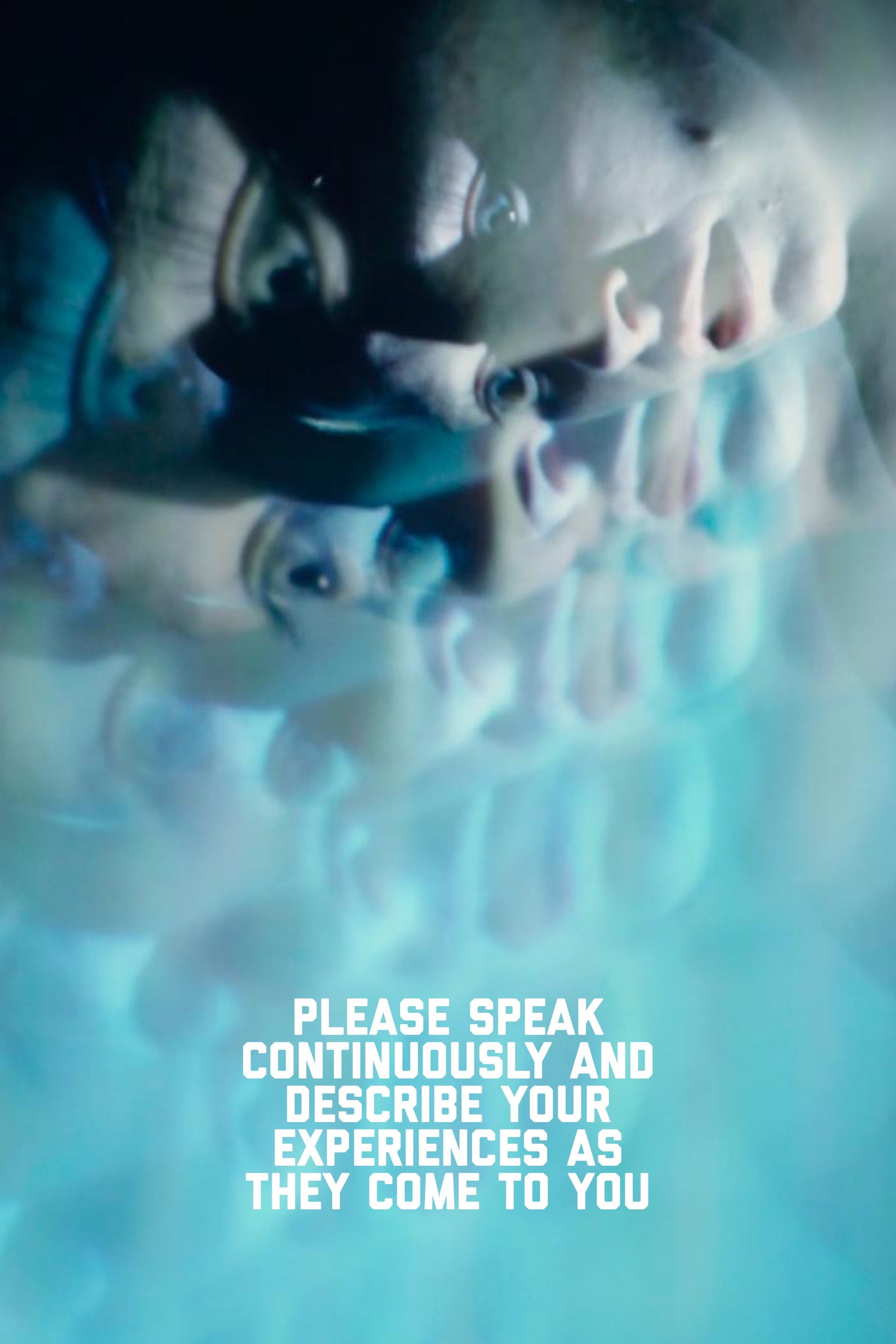 Please Speak Continuously and Describe Your Experiences as They Come to You (2019) poster