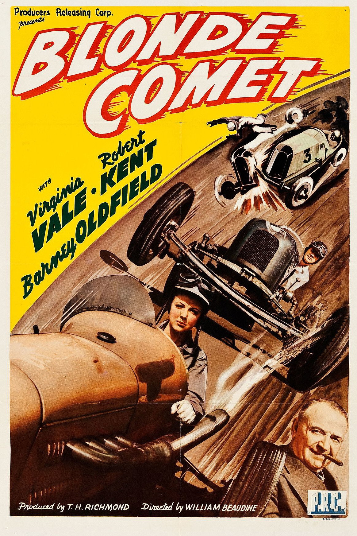 Blonde Comet (1941) poster