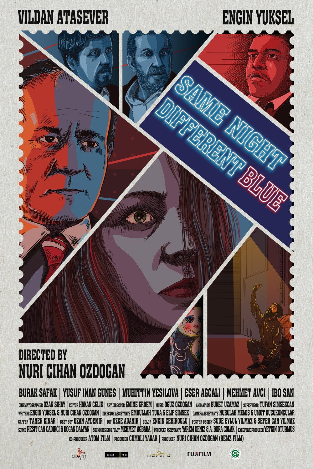Same Night Different Blue (2021) poster
