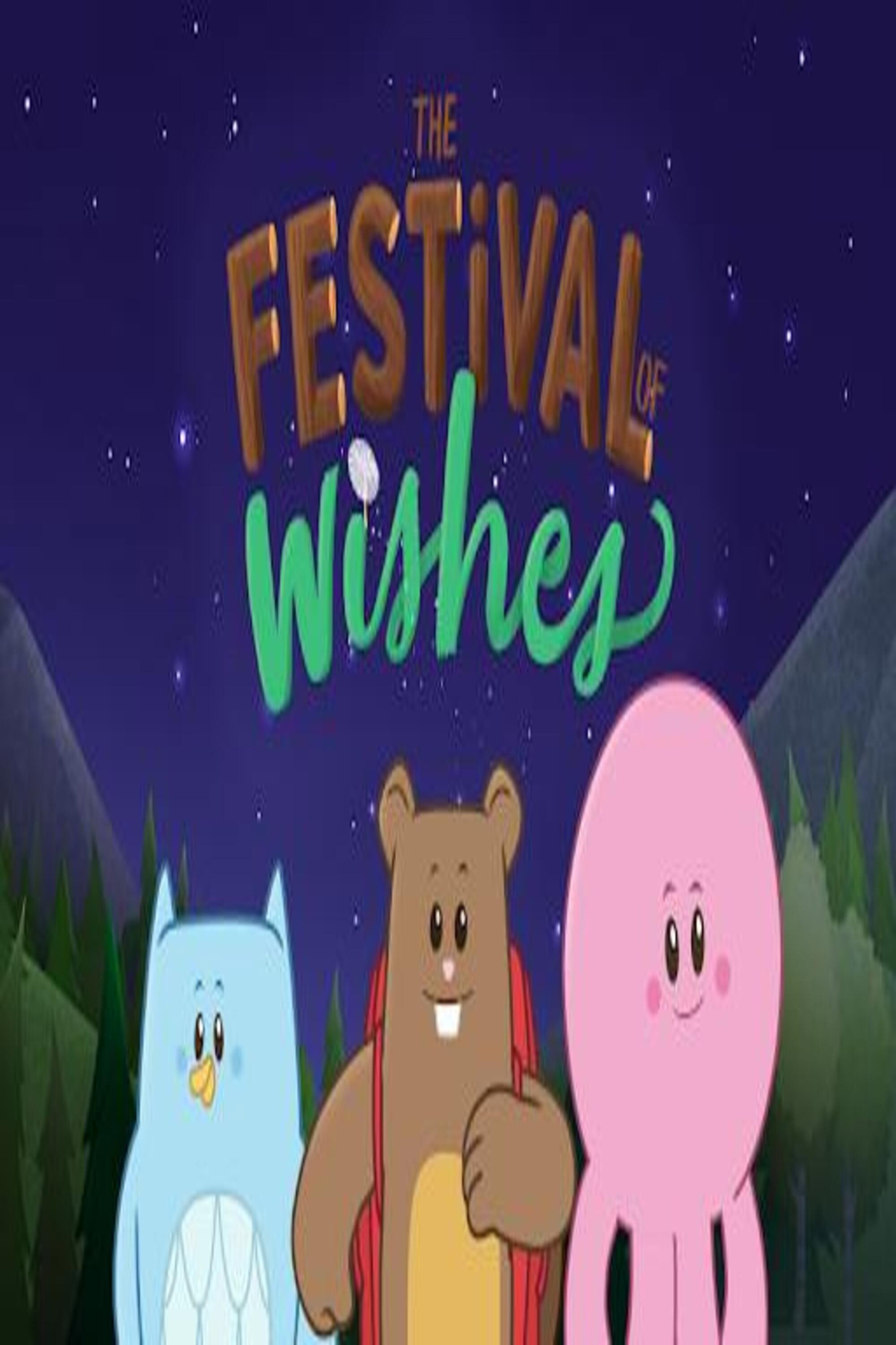Luna, Chip, & Inkie in The Festival of Wishes (2019) poster