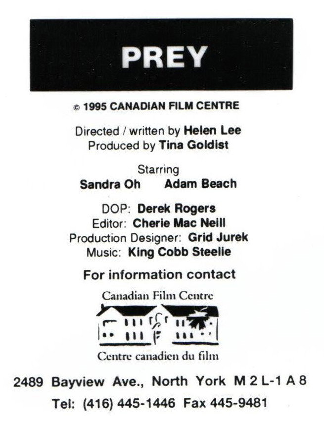 Prey (1995) poster