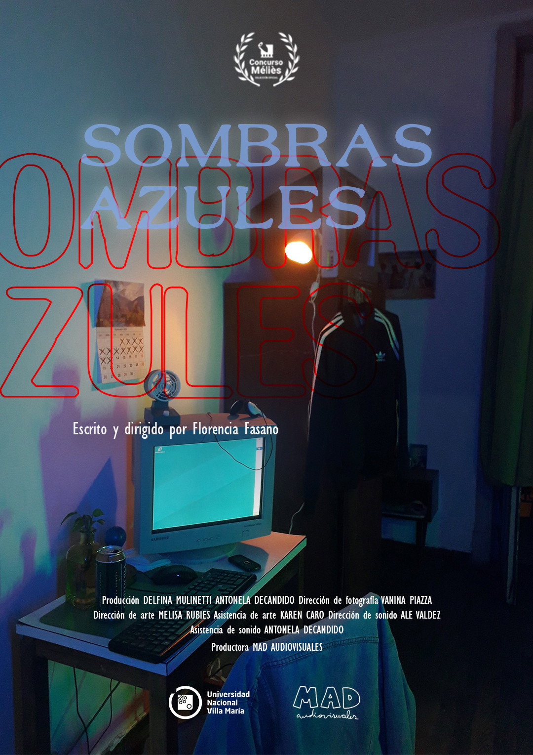 Sombras azules (2021) poster