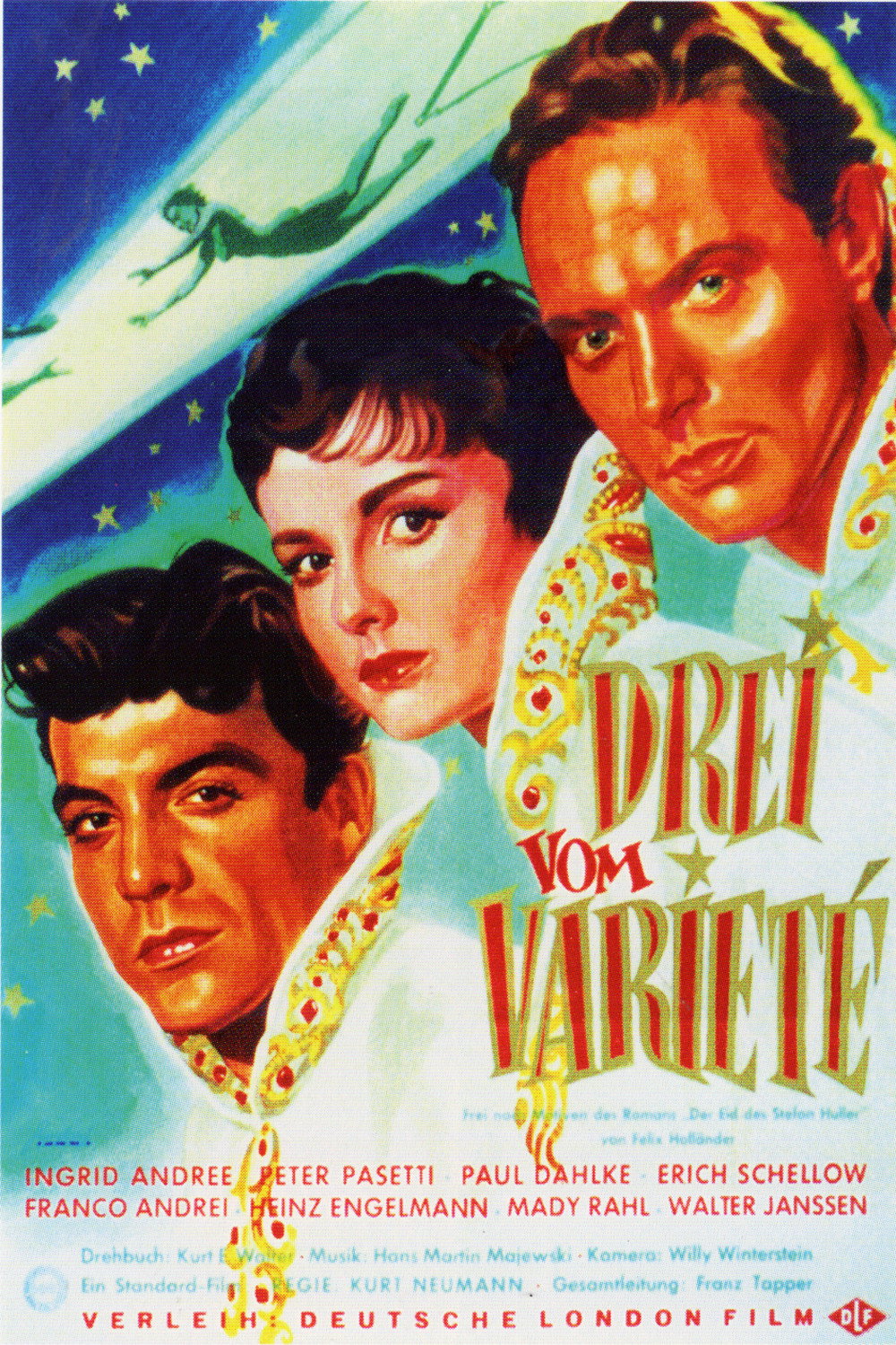 Three from Variety (1954) poster