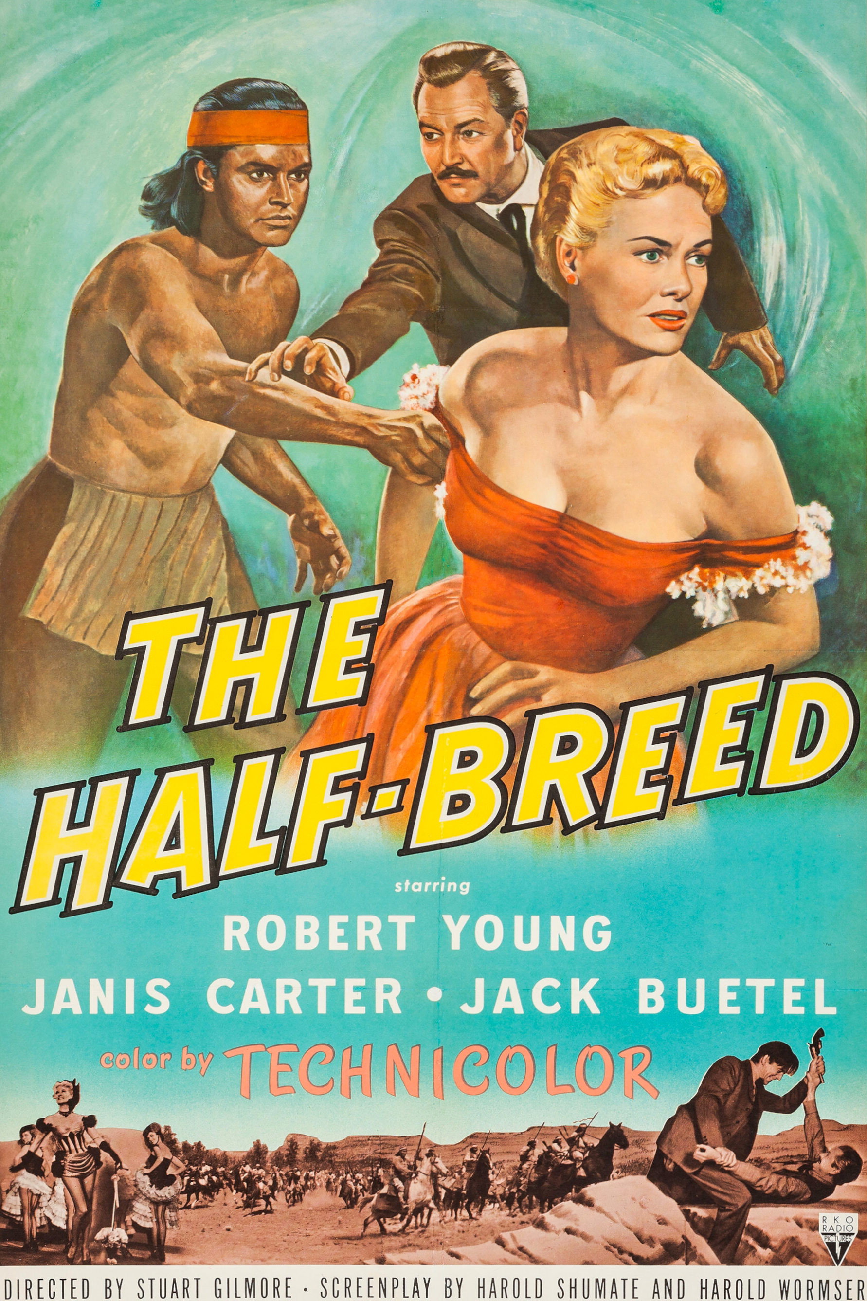 The Half-Breed (1952) poster