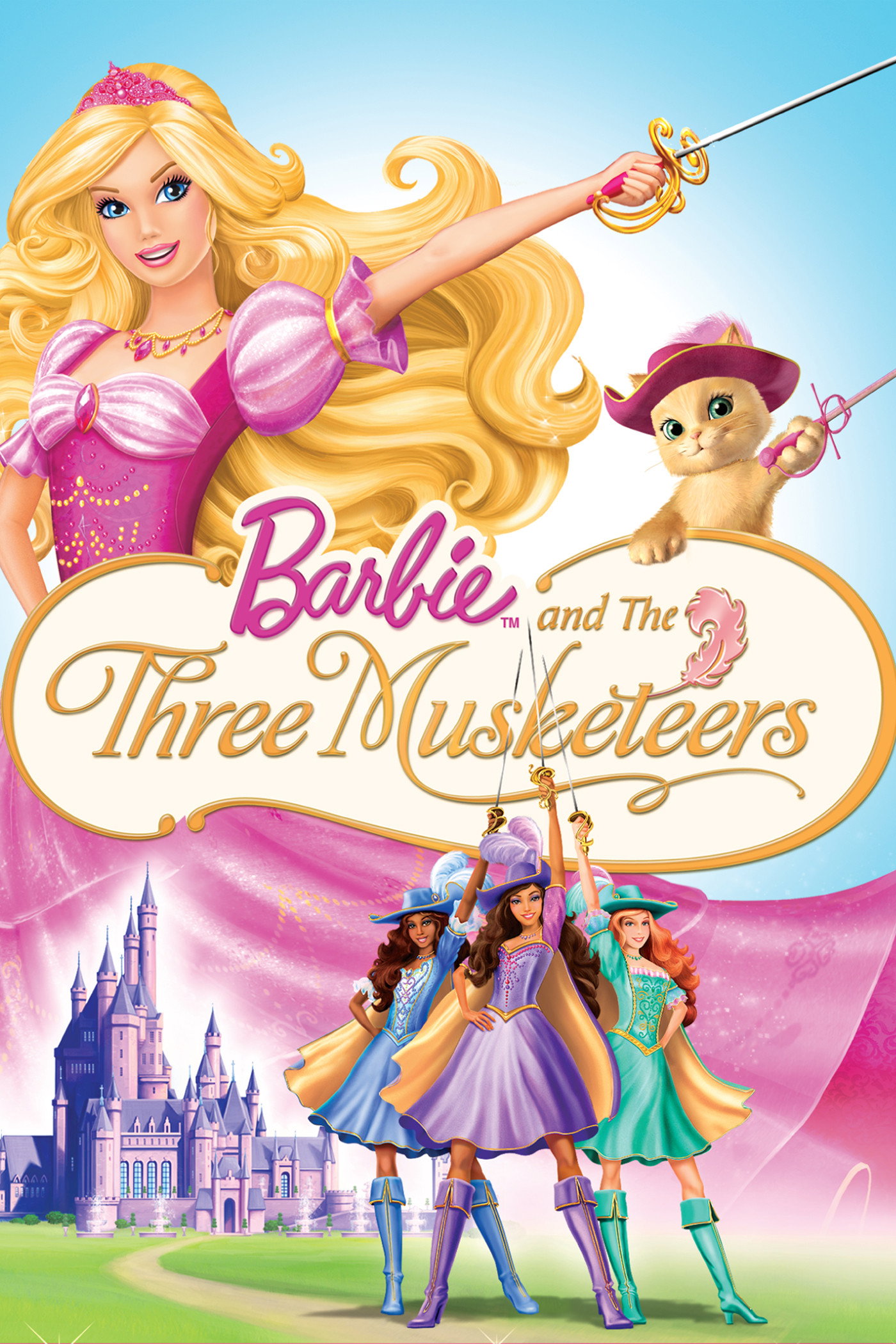 Barbie and the Three Musketeers (2009) poster