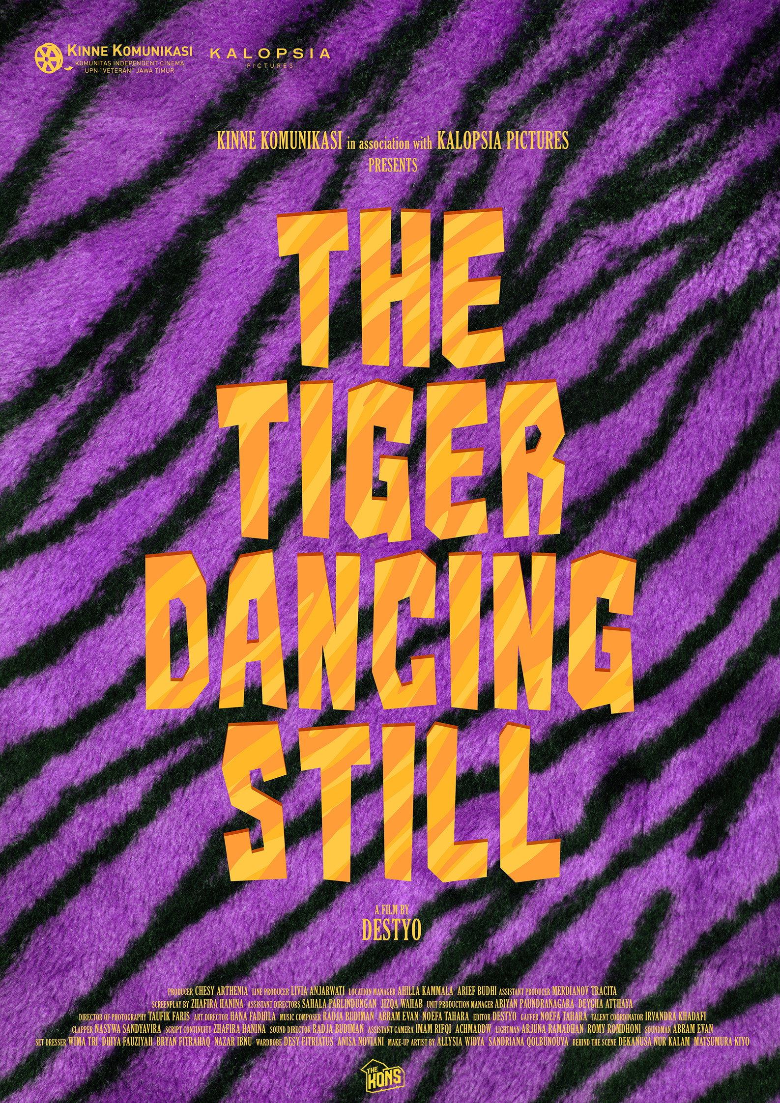 THE TIGER DANCING STILL (2023) poster
