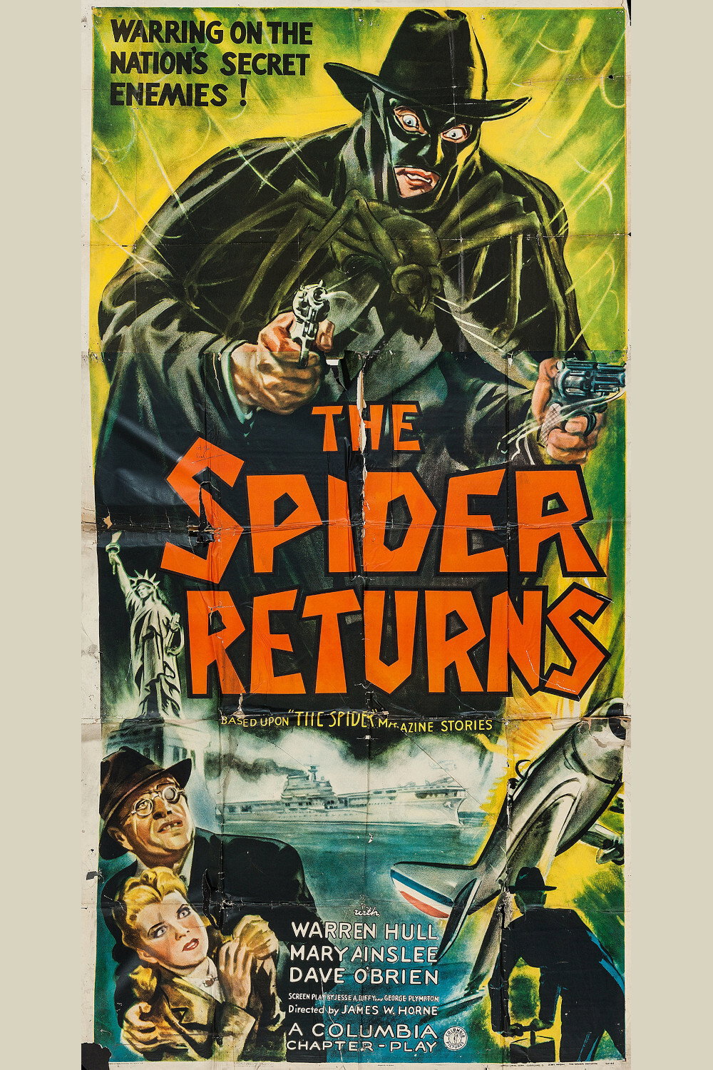 The Spider Returns (1943) poster