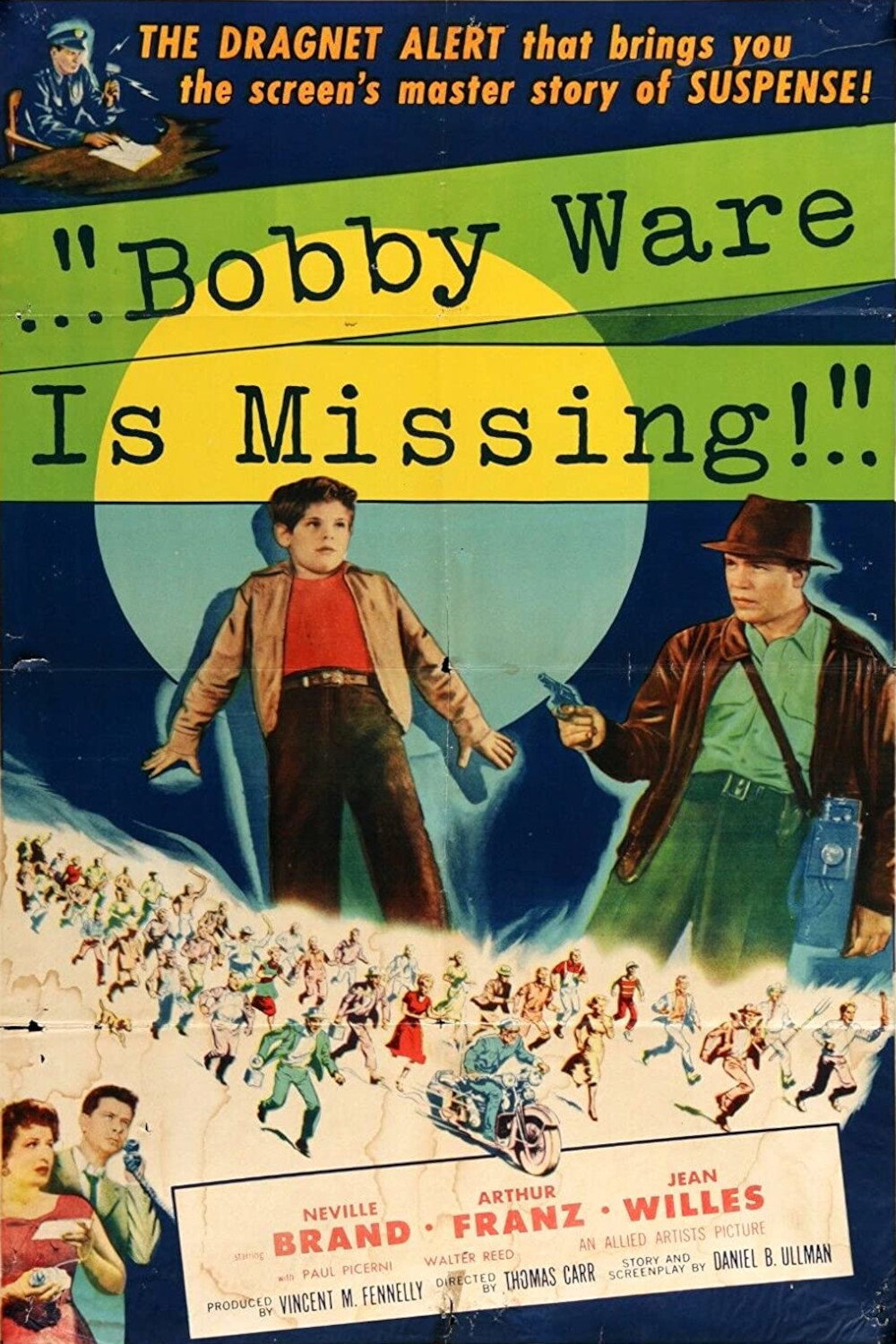 Bobby Ware Is Missing (1955) poster