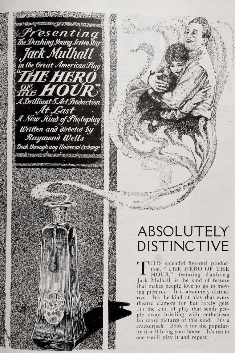 The Hero of the Hour (1917) poster