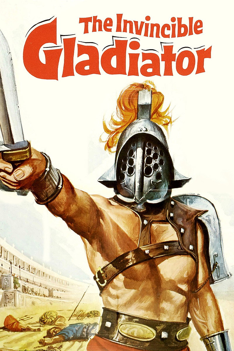 The Invincible Gladiator (1961) poster